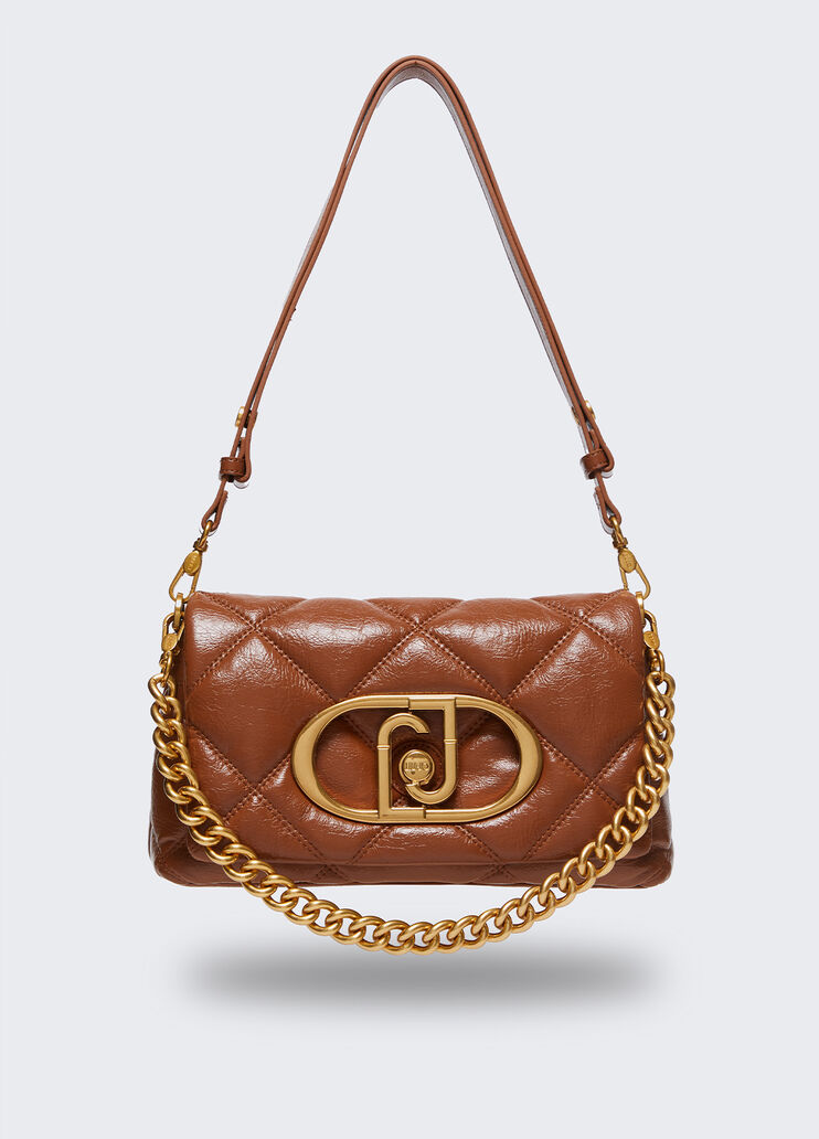 Liu Jo La Puffy grande colore cuoio