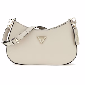 Guess borsa a spalla Noelle colore bone