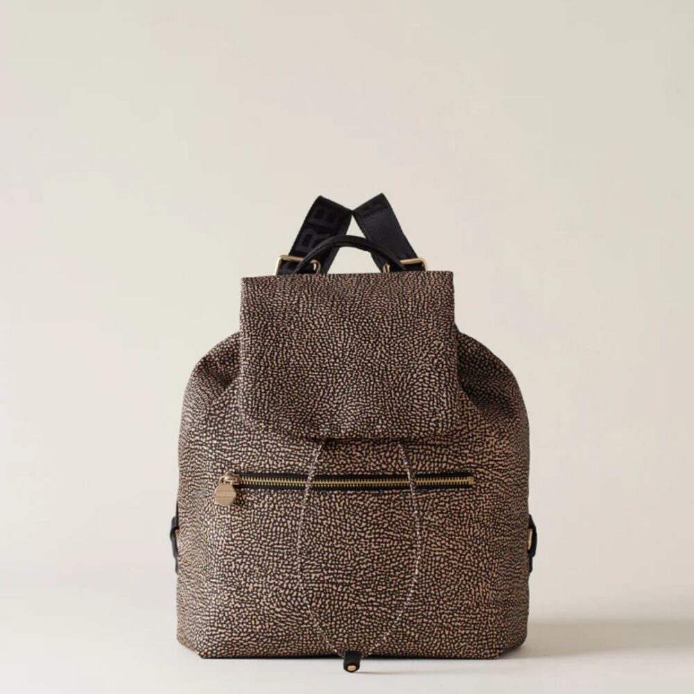 Borbonese zaino con coulisse op black