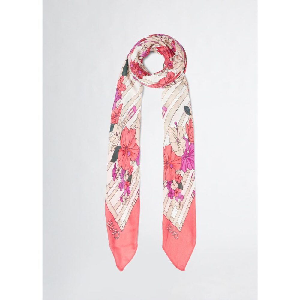 Liu Jo foulard Flower met colore Giam Juice