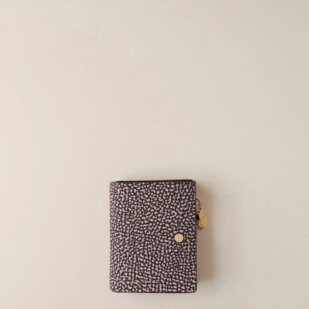 Borbonese portafoglio SMALL di Tessuto Riciclato OP