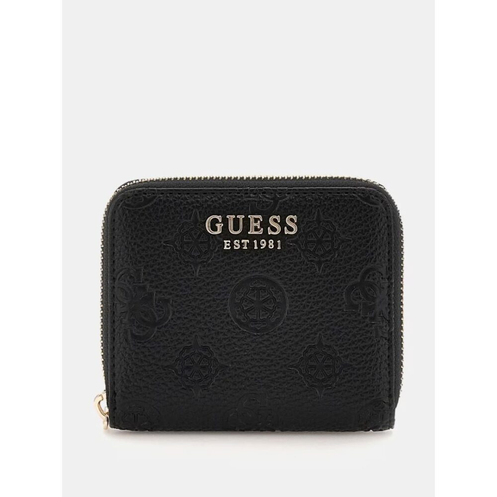 Guess mini Portafoglio Cresidia 4G Peony colore nero