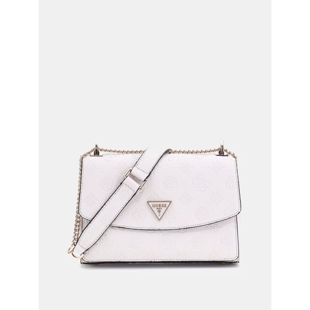 Guess mini Tracolla linea Cresidia 4G Logo Peony colore bianco