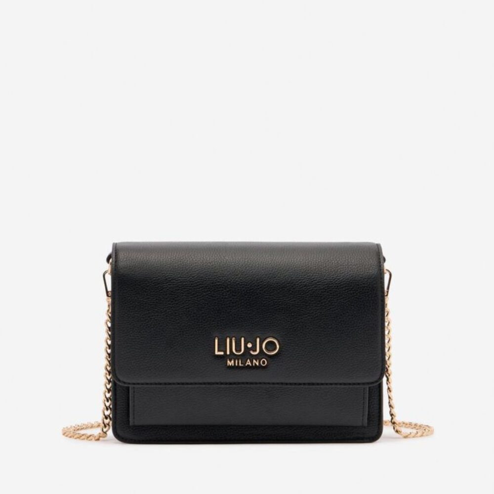 Liu Jo borsa tracolla media linea Caliwen colore nero