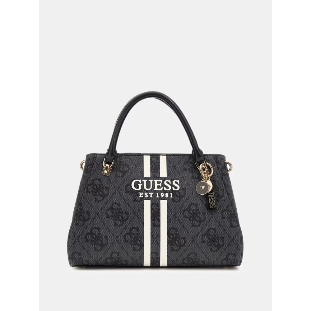 Guess borsa a mano Noelle 4G logo colore coal