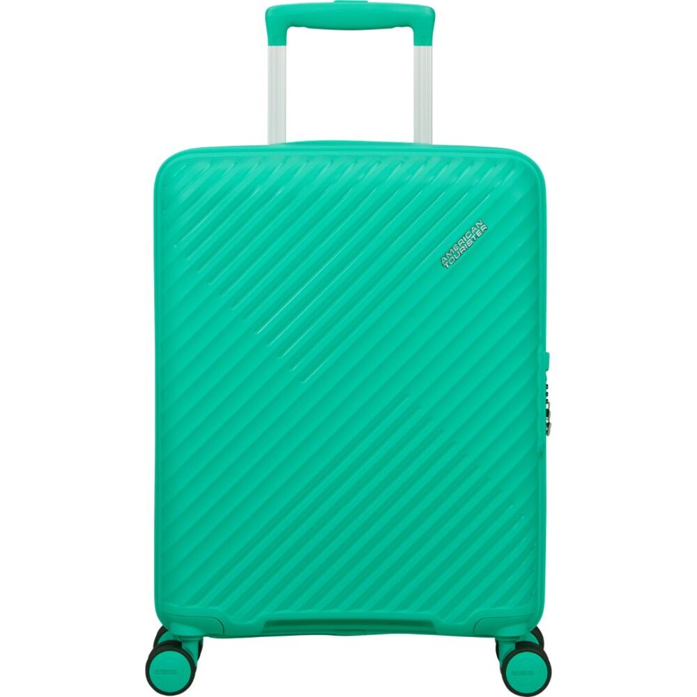 American Tourister spinner linea Diablast 55 cm colore Cyber Aqua