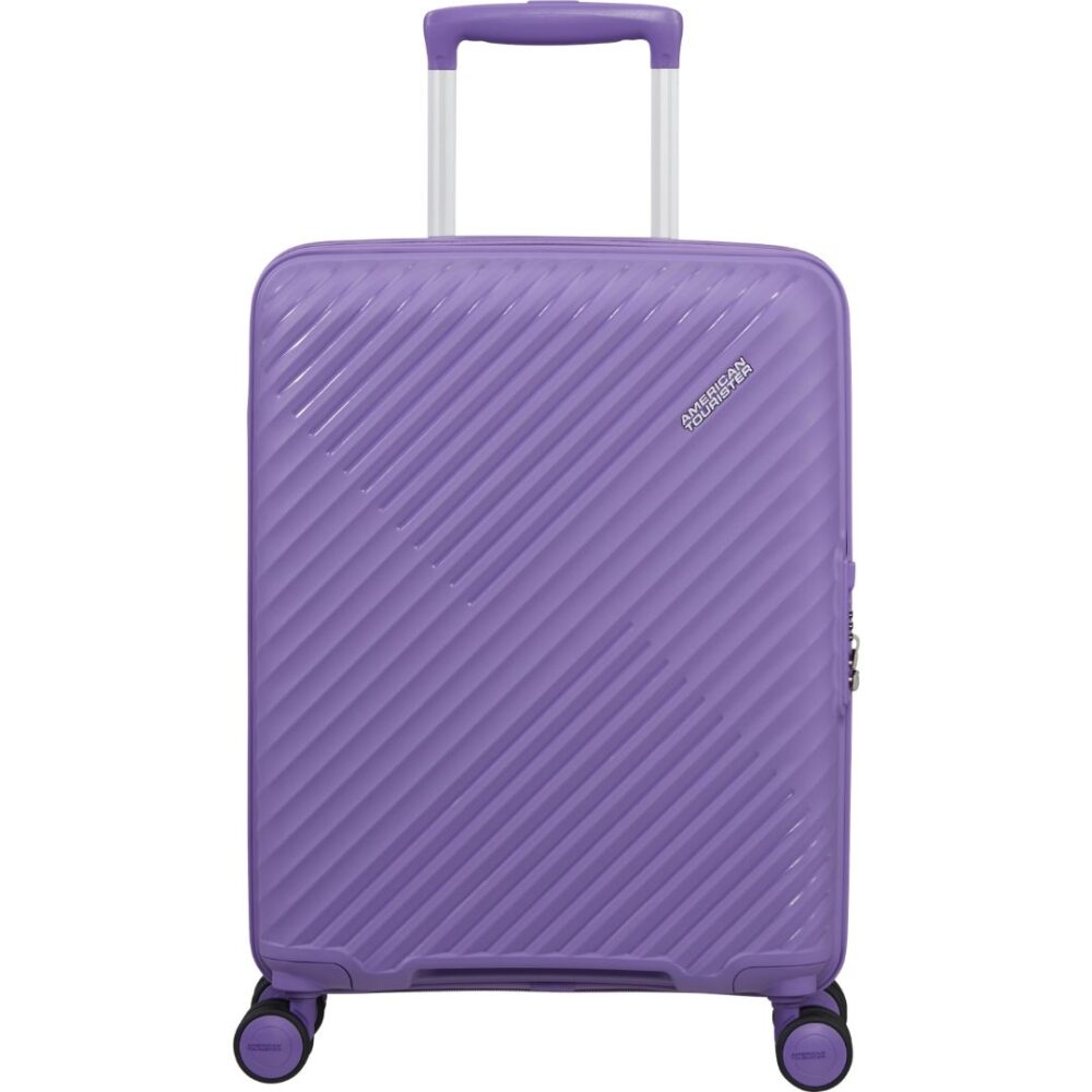 American Tourister spinner linea Diablast 55 cm colore Purple Pulse