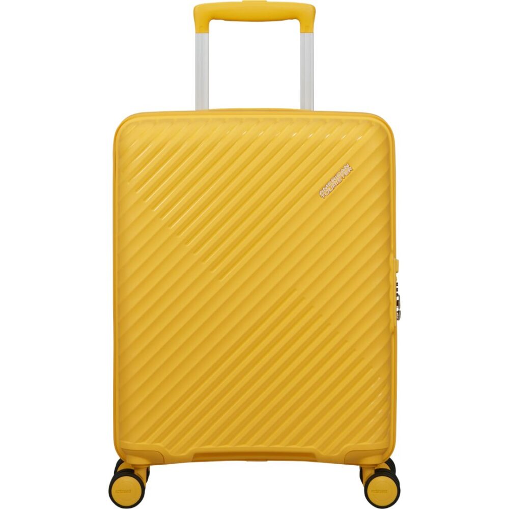 American Tourister spinner linea Diablast 55 cm colore Digital Yellow