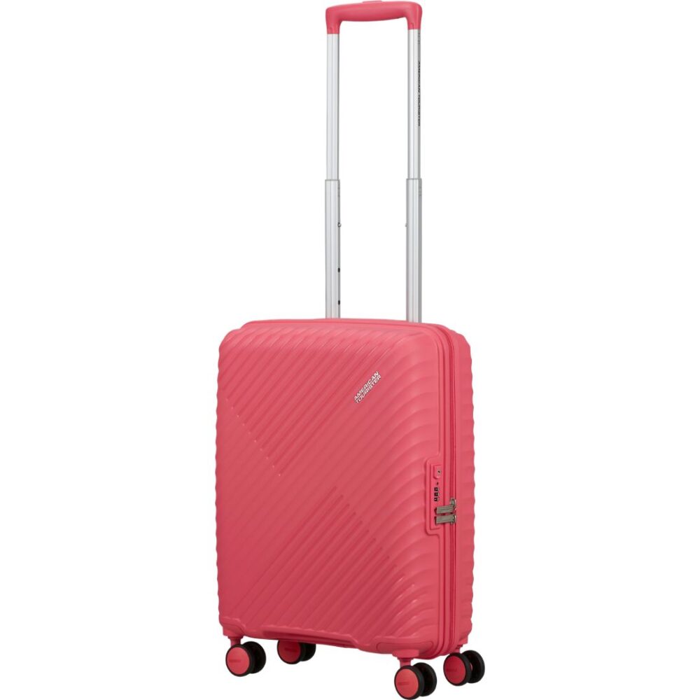 American Tourister spinner linea Diablast 55 cm colore Pink Glitch