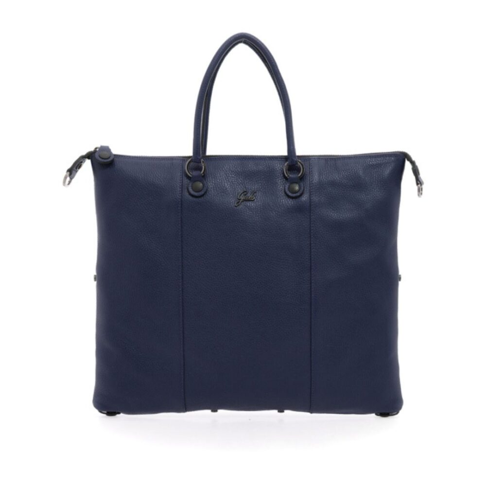 Gabs Borsa shopping trasformabile G3 PLUS in pelle colore Inchiostro Blu